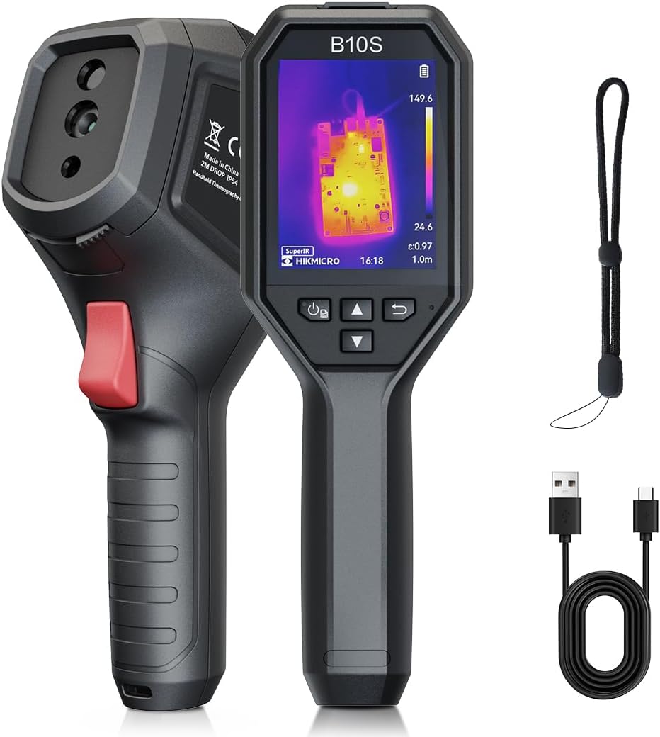 HIKMICRO B10S Wärmebildkamera 256x192 IR mit 2MP Kamera