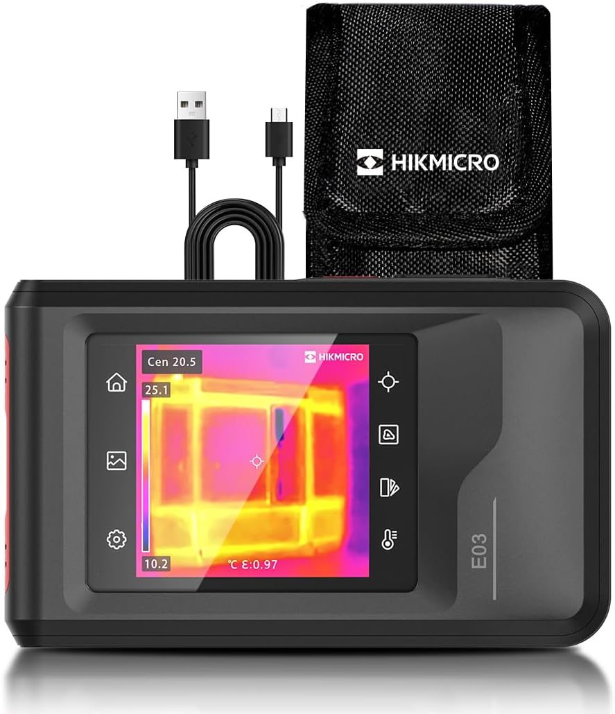 HIKMICRO E03 Kompakte Wärmebildkamera 240x240 SuperIR
