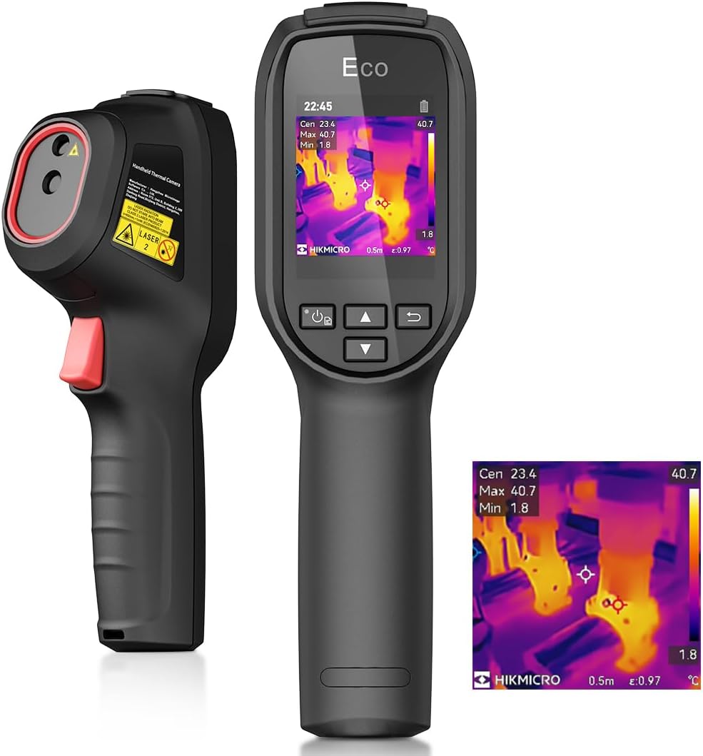HIKMICRO SuperIR Wärmebildkamera 240x240 IR-Auflösung 25Hz